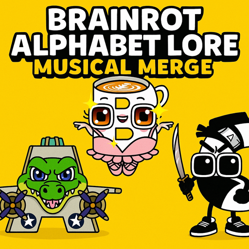 Brainrot Alphabet Lore Musical Merge